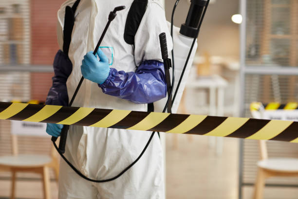 Professional Biohazard technician working in Columbus, IN
